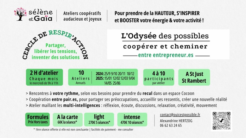 cercle de respiration pour dirigeants